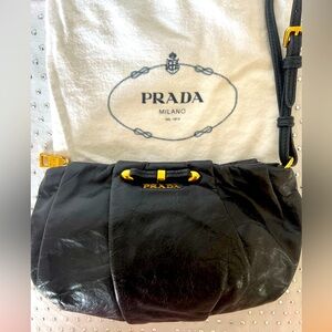 Prada Leather Wristlet